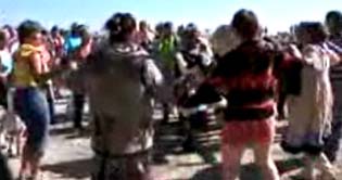 Local Russian tribes celebrate Bakyldydyak festival in Magdan 